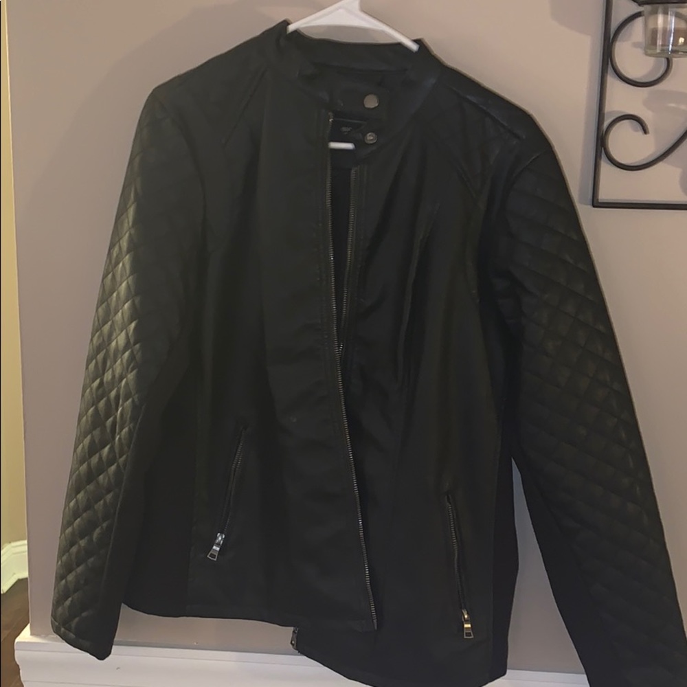 Leather jacket